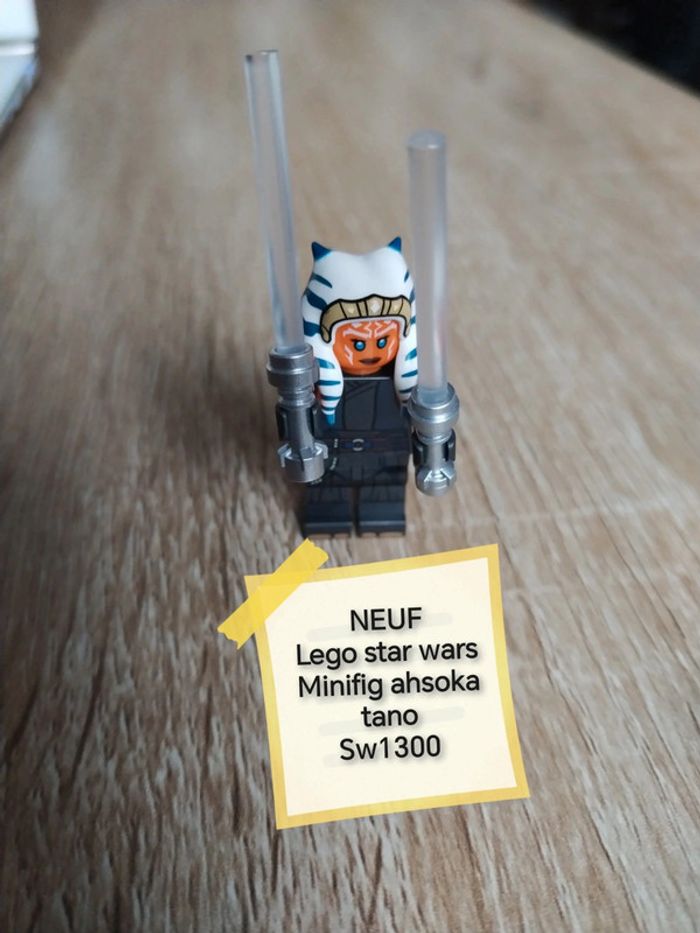 Lego star wars minifig ahsoka tano sw1300 neuf