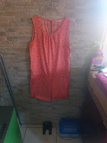 Combi short corail Camaïeu 36