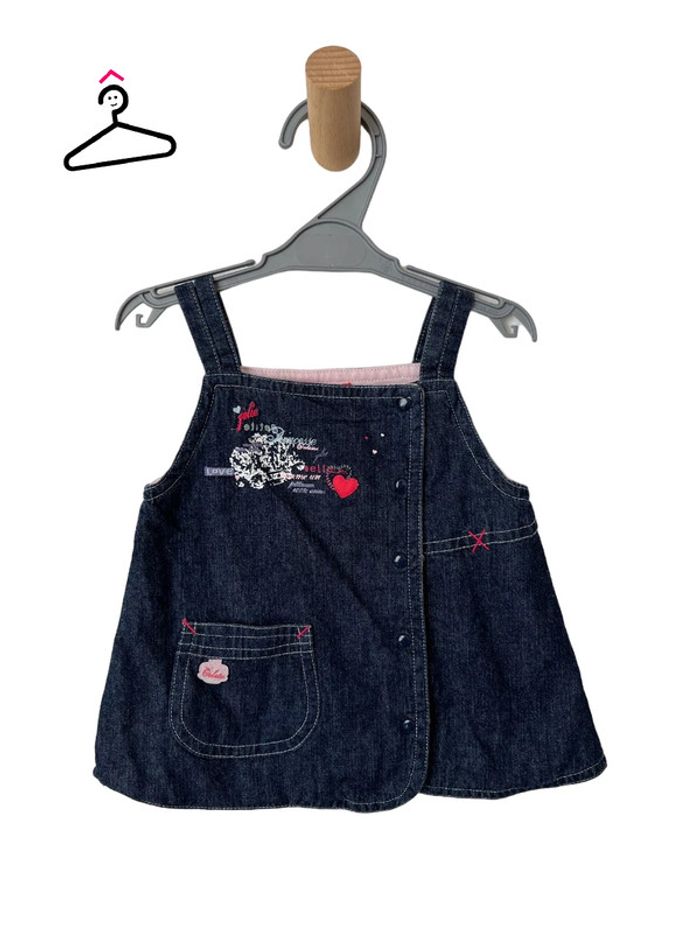 LOT de 3 robes d'été à bretelles - bébé fille 3 mois - photo numéro 5