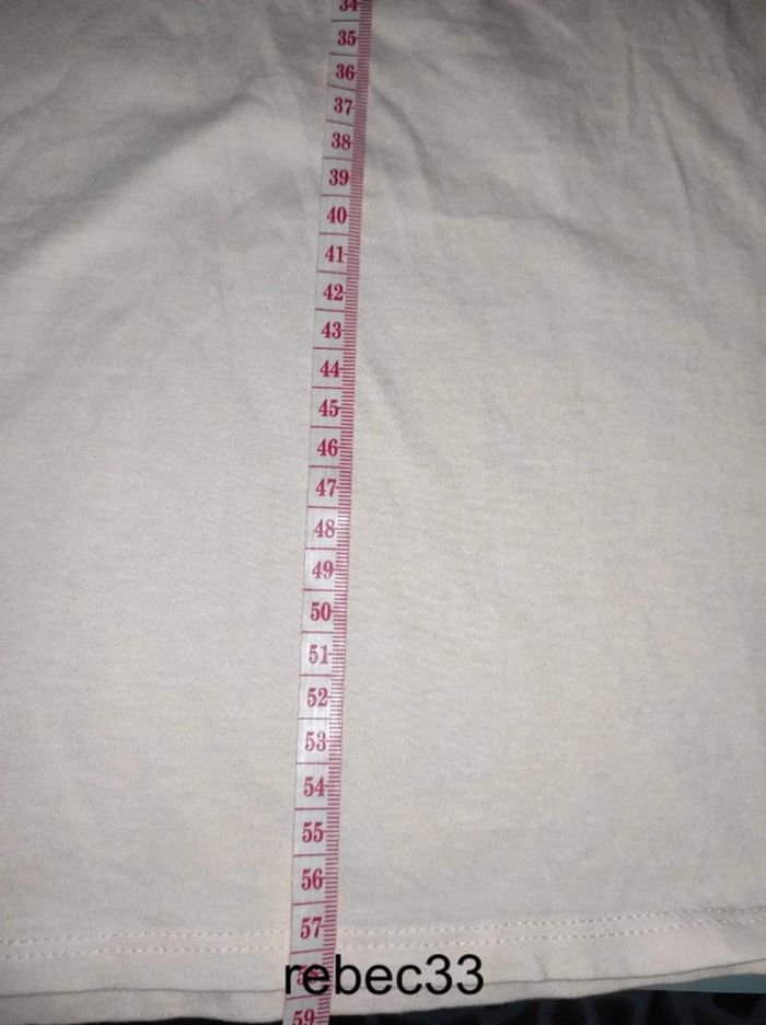T-shirt crème imprimé Love Kiabi - photo numéro 4