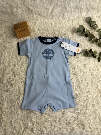 Barboteuse bleu ciel Timberland taille 12 mois