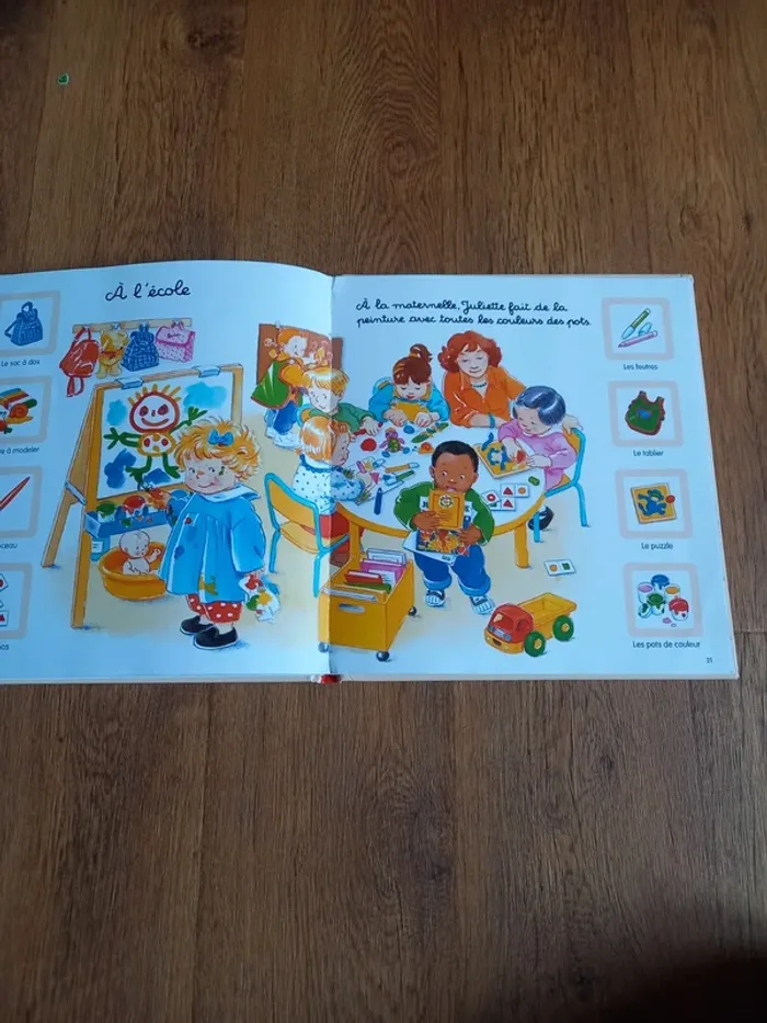 Grand livre l'imagier de Juliette - photo numéro 8