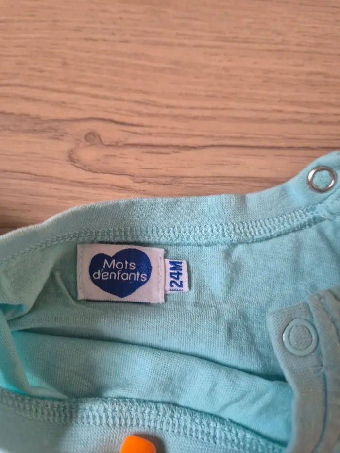 Tshirt Mots d'enfants 24 mois - photo numéro 4