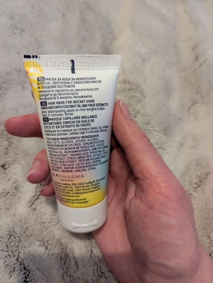 Masque capillaire brillance brave New air shine - photo numéro 2