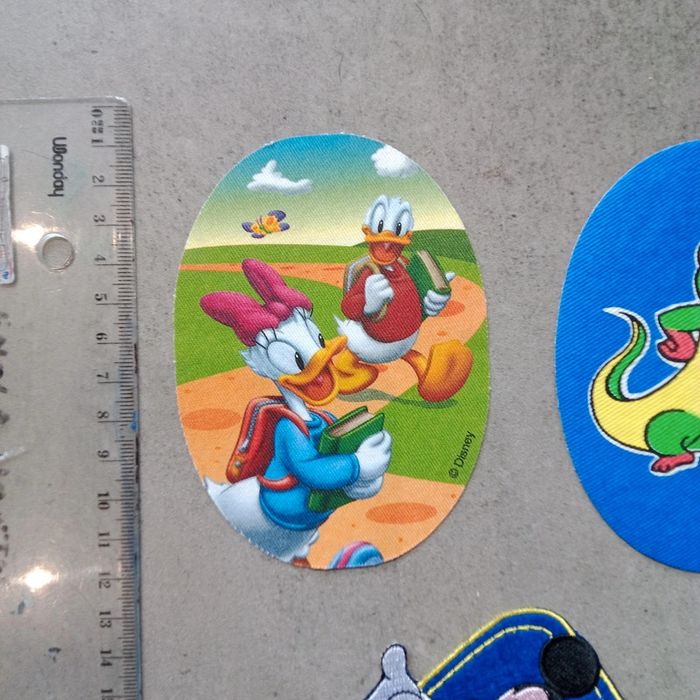 Lot de 3 patch thermocollant Disney Mickey Donald Daisy - photo numéro 4