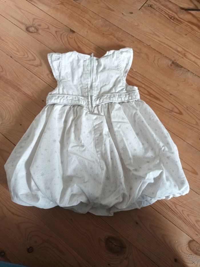 Robe bouffante motif étoile et pois rose - photo numéro 3