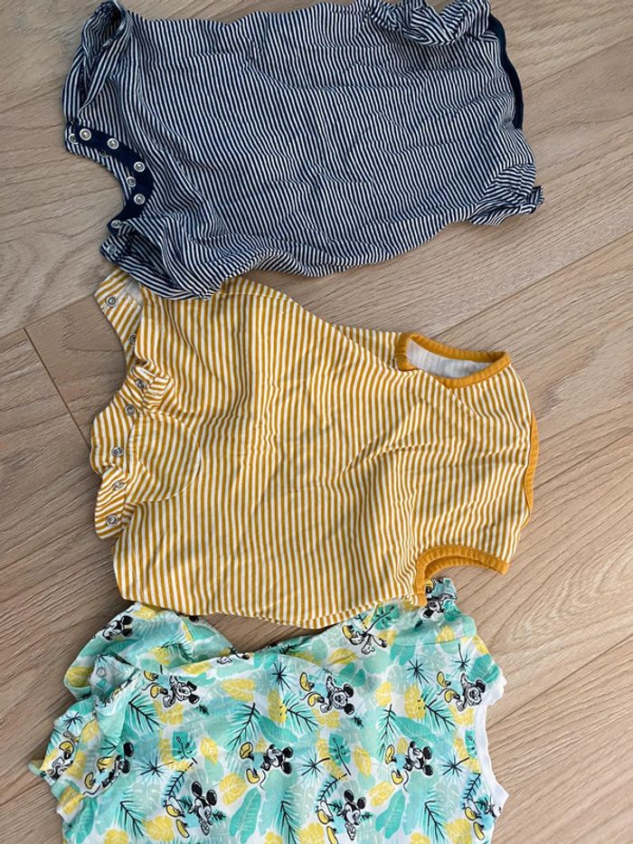 Lot de 3 combi short 6 mois très bon etat orchestra - photo numéro 5