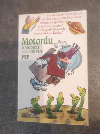 Motordu et les petits hommes vers Pef Folio Cadet Bleu 1996