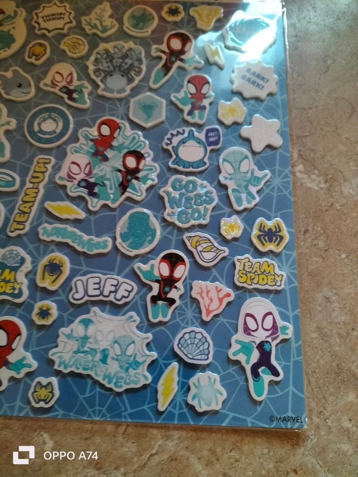 Disney Junior 🧡 Stickers Spidey - photo numéro 4