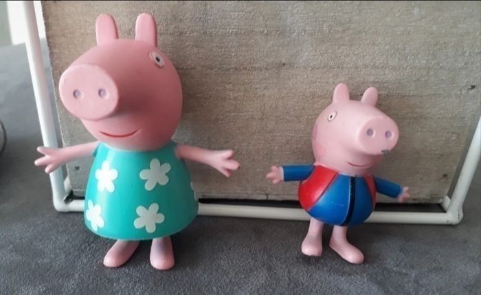Lot 2 personnages : Peppa Pig - photo numéro 2