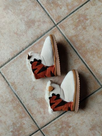 bottes chaude tigre garçon  18cm