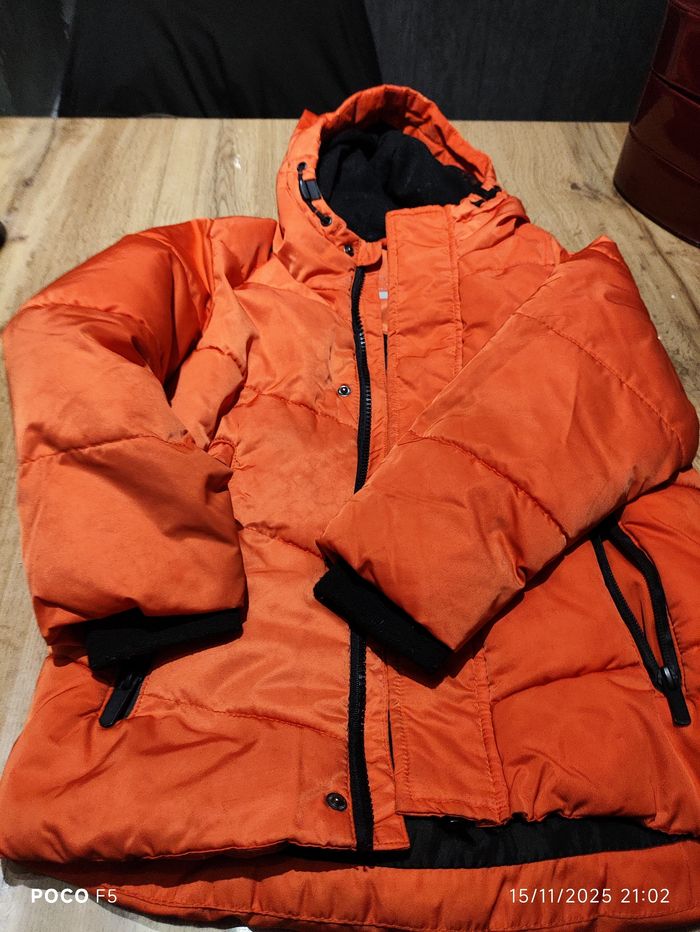 Veste enfant 4 ans orange - photo numéro 3