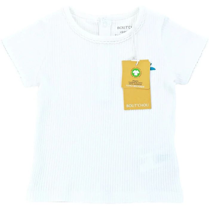 Bout'chou T-Shirt à manches courtes 9 mois en coton bio