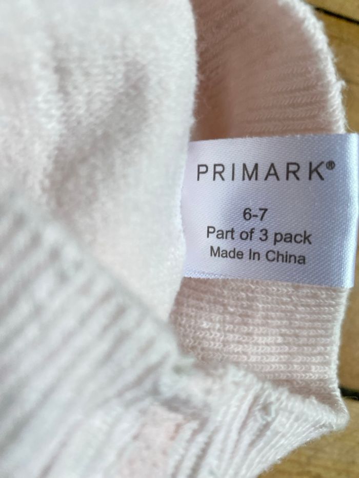 Collant coton rose pale 6-7 ans Primark - photo numéro 5