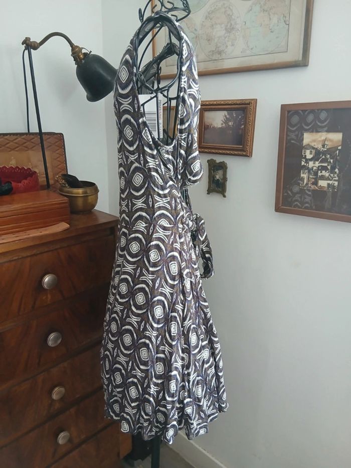 Robe courté d'été dos nu Ethnique Chic - photo numéro 3