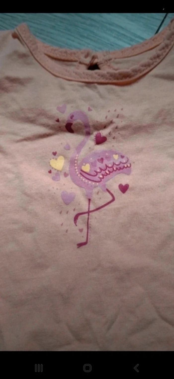 T-shirt à manches courtes In Extenso 62cm 3mois 👻 - photo numéro 2