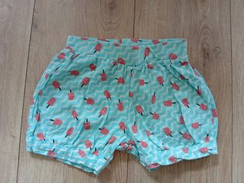 Short turquoise mikos 4ans