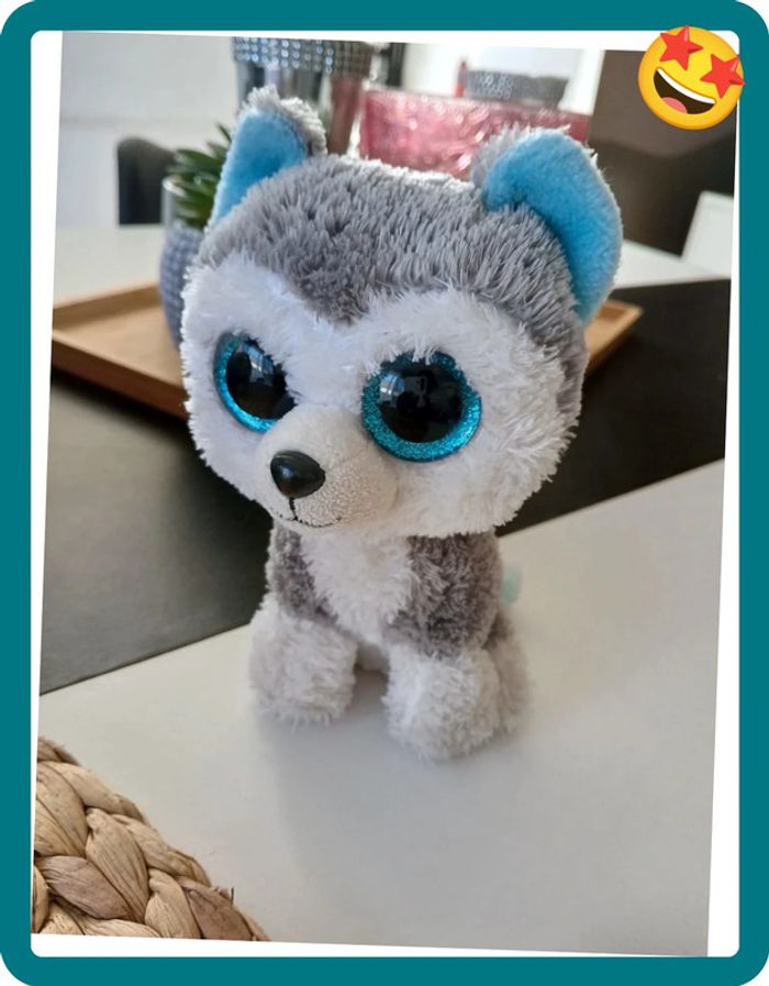 Péluche Ty Loup Beanie Boo's🌿🎁 - photo numéro 2