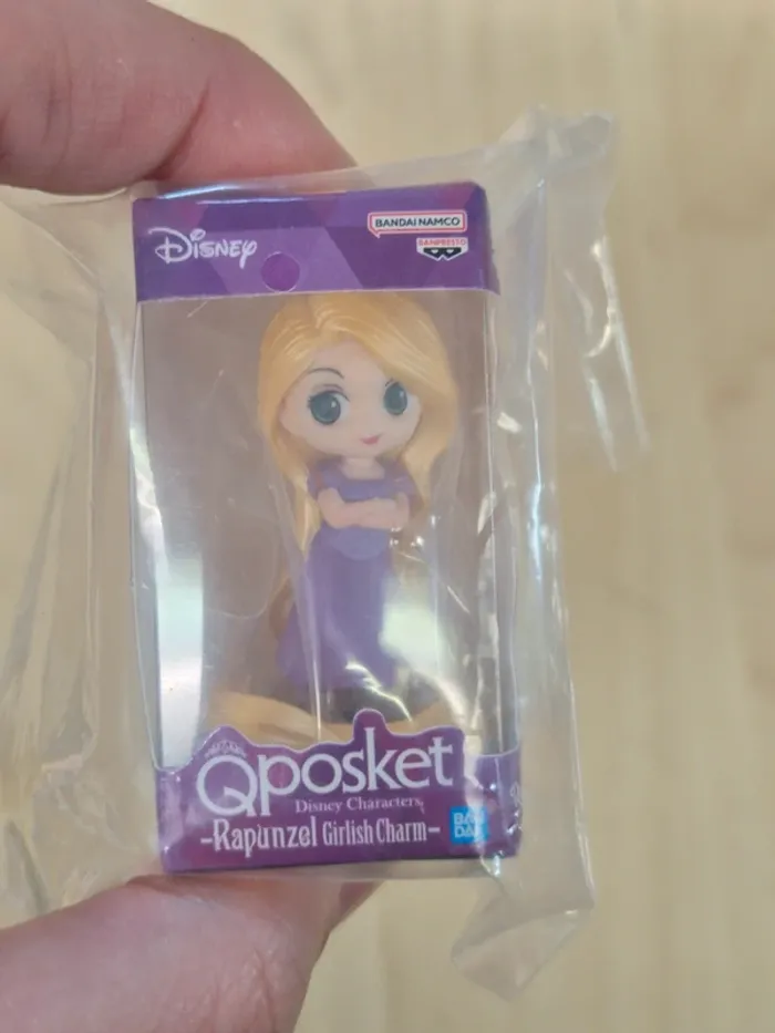 Gashapon Disney : figurine Qposket miniature Raiponce (Tangled) - photo numéro 2