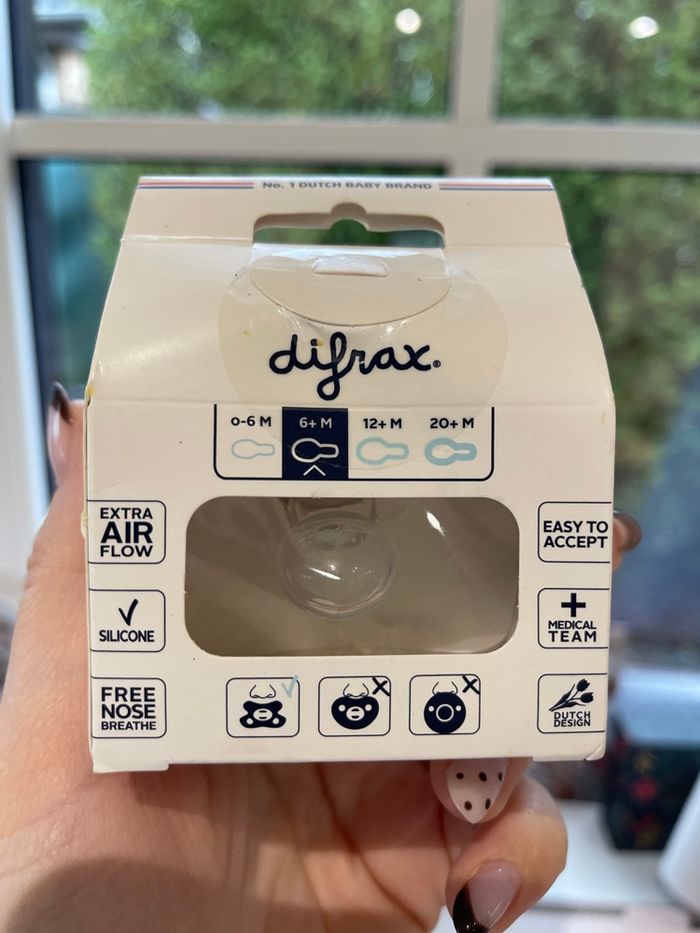 Tétine difrax 6 mois et + - photo numéro 2
