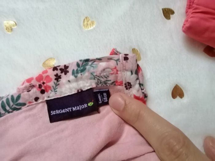 Ensemble bébé fille 6 mois sergent major - photo numéro 3