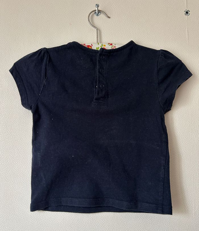 Lot de 2 Tee shirts Mum, Dad avec coeurs taille 2 ans - photo numéro 7