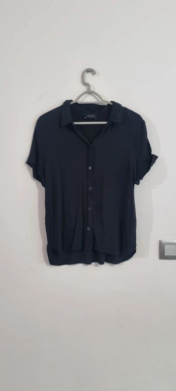 Chemise noire teddy Smith
