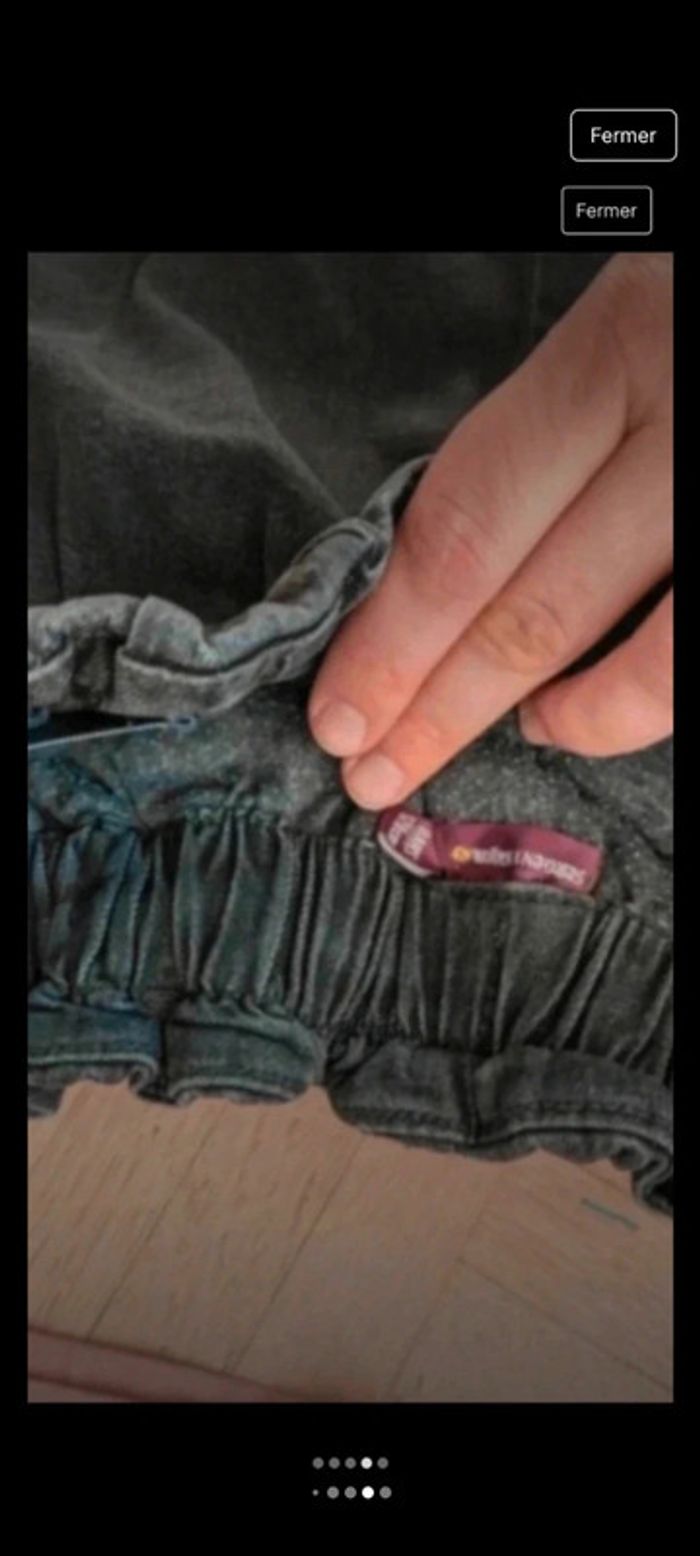 Ensemble jean noir - photo numéro 6