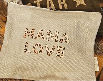 Pochette Mama Love Léopard