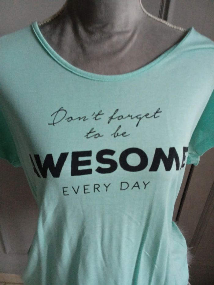 Tee shirt manche courte Taille 44 - photo numéro 2