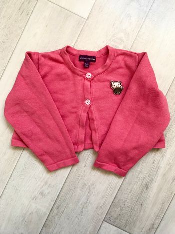 Gilet rose 9mois (Sergent Major)