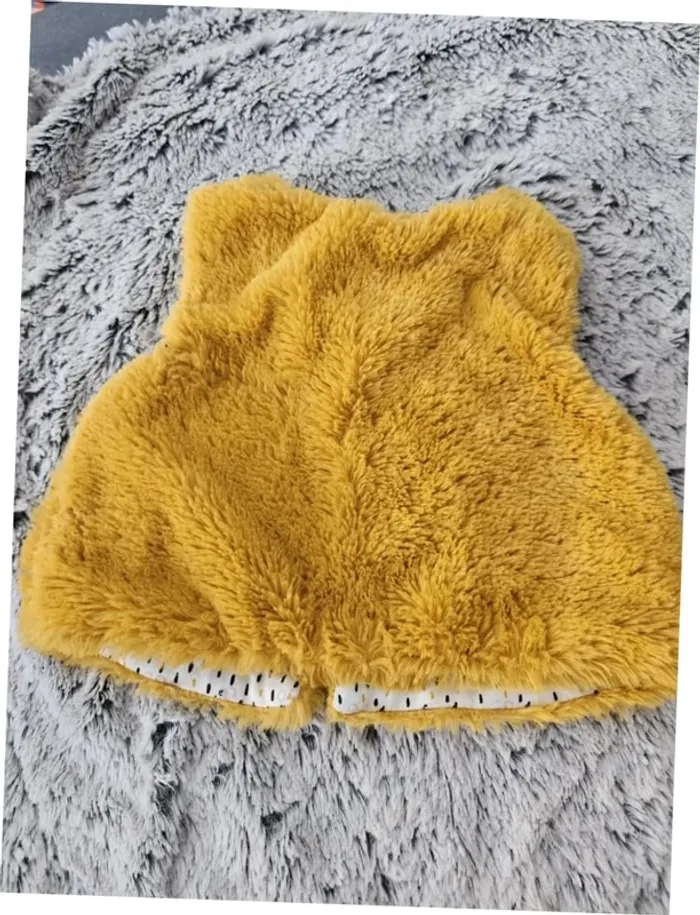 Gilet moutarde - photo numéro 2