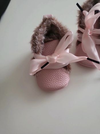 Chausson bebe fourrure