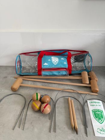 Jeu de croquet 