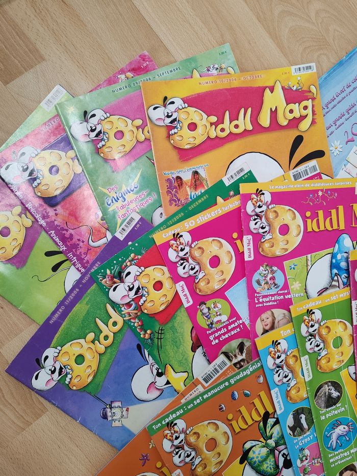 Lot de 14 Diddl Mag - photo numéro 2