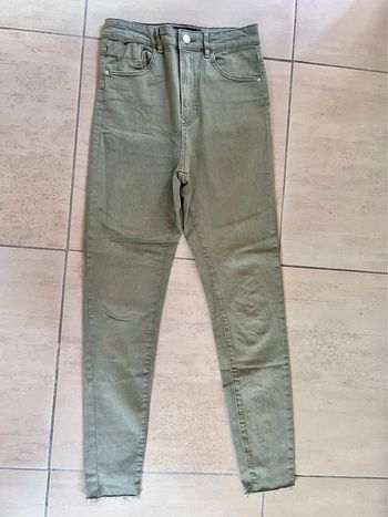 Jean 36 kaki stradivarius