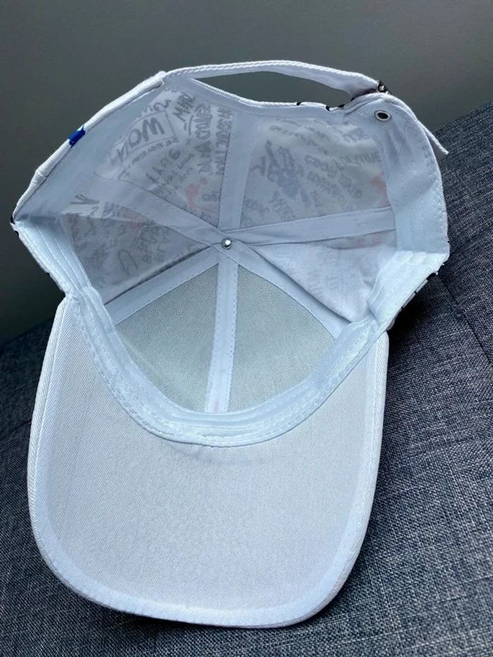 Casquette de baseball Hip Hop Cap Print Pop Art Snapback réglable ajustable Whte NЕUF - photo numéro 5