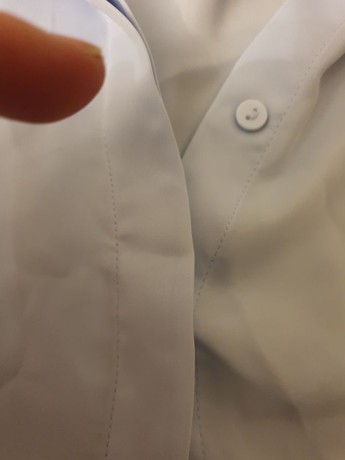 Blouse sans manche bleu ciel – H&M – Taille 34 - photo numéro 5