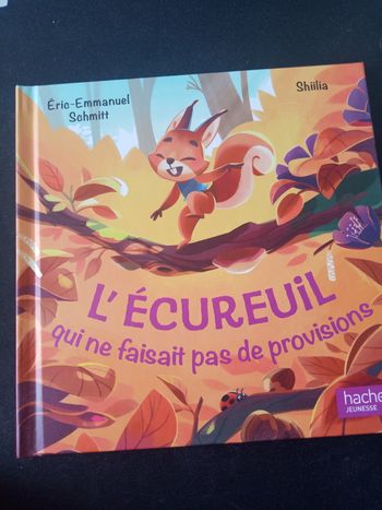Livre pour Enfants "L'Écureuil qui ne faisait pas de provisions" de Chez Mac Do