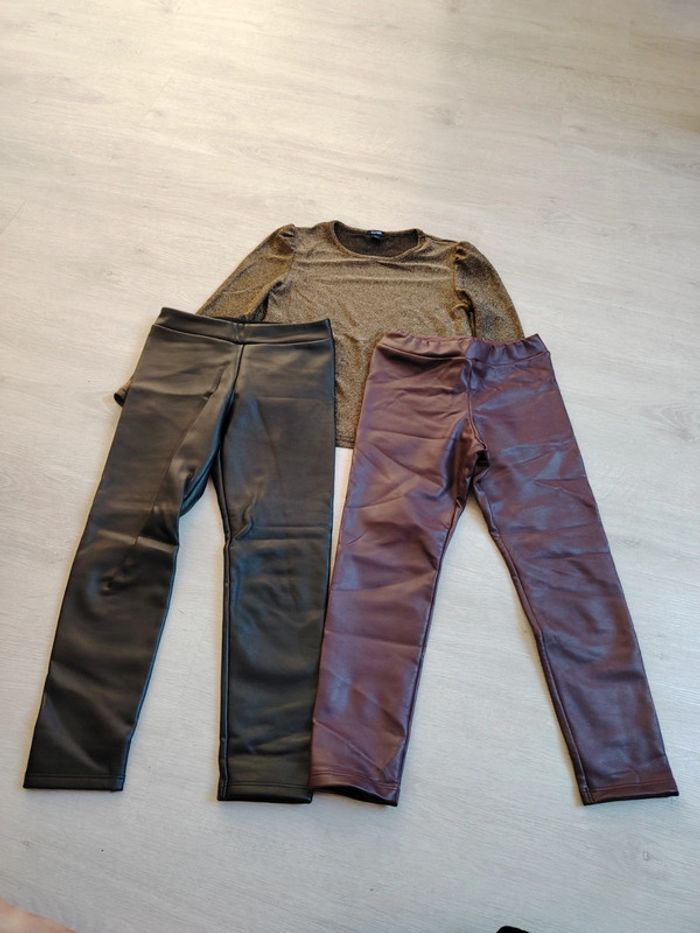Lot tee shirt et pantalon - photo numéro 2