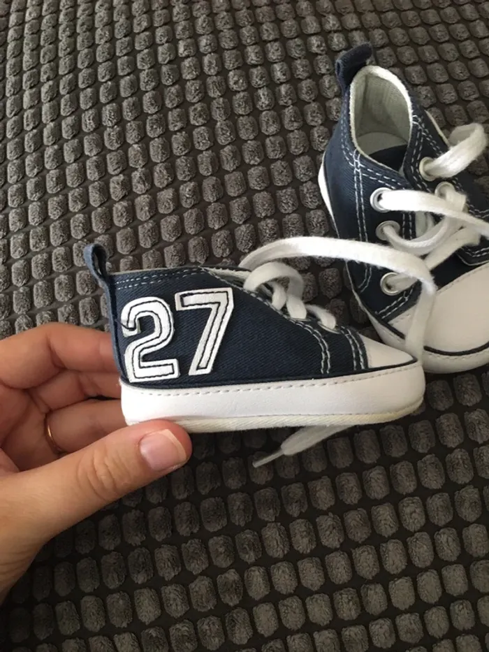 Lot 3 paires de chaussures bébé T.16 - photo numéro 12