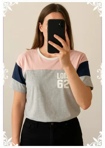 🎨 T-shirt colorblock LOIS - Taille XL