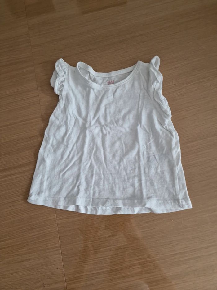 Haut blanc hetm 3 ans