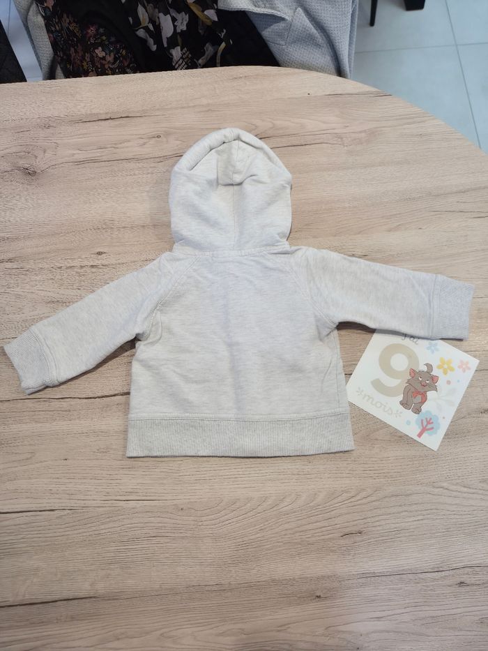 Gilet à capuche à boutons, Panpan, Disney Baby, 9-12 mois - photo numéro 3