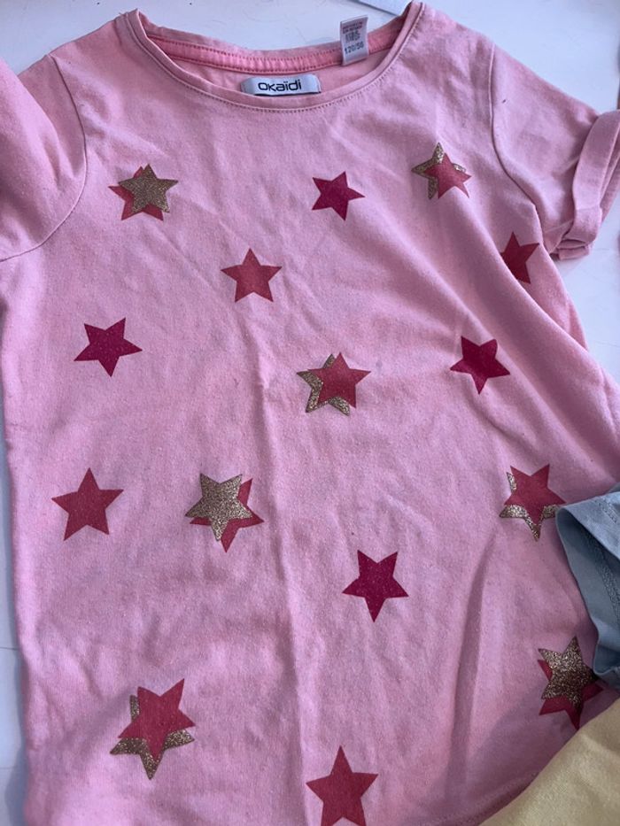 Lot 8 tee shirt fille - photo numéro 3