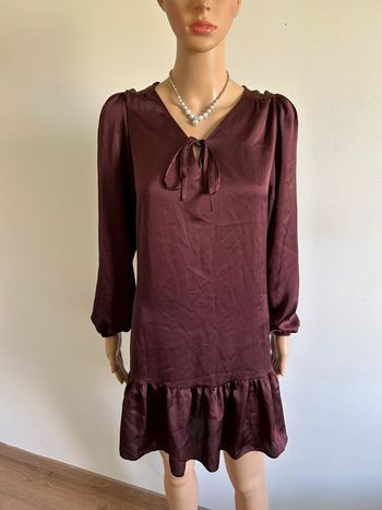 Robe figue neuve à manches longues Naf Naf taille 38 (valeur 60€)