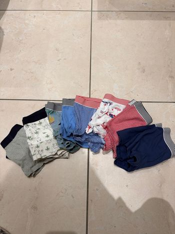 Lot caleçons petit bateau 10 ans