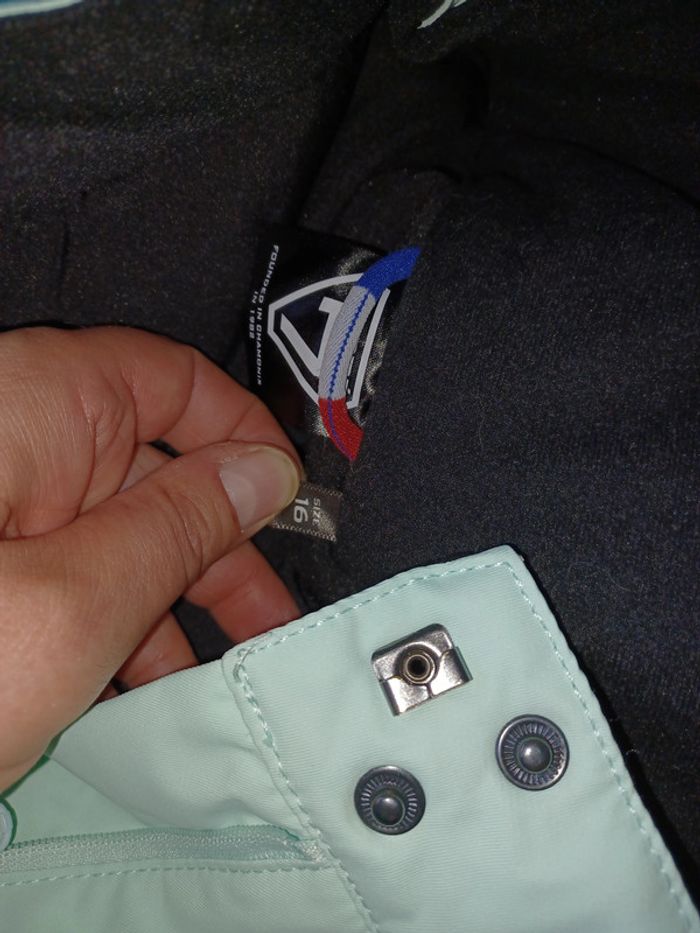 pantalon de ski fille marque degré 7 couleur vert d'eau taille 16 ans, en parfait état - photo numéro 6