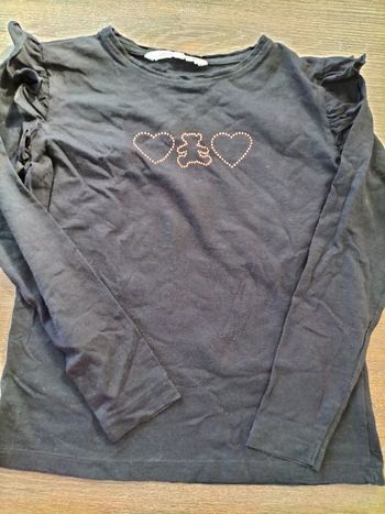 Tee-shirt manches longues 10 ans Lulu Castagnette