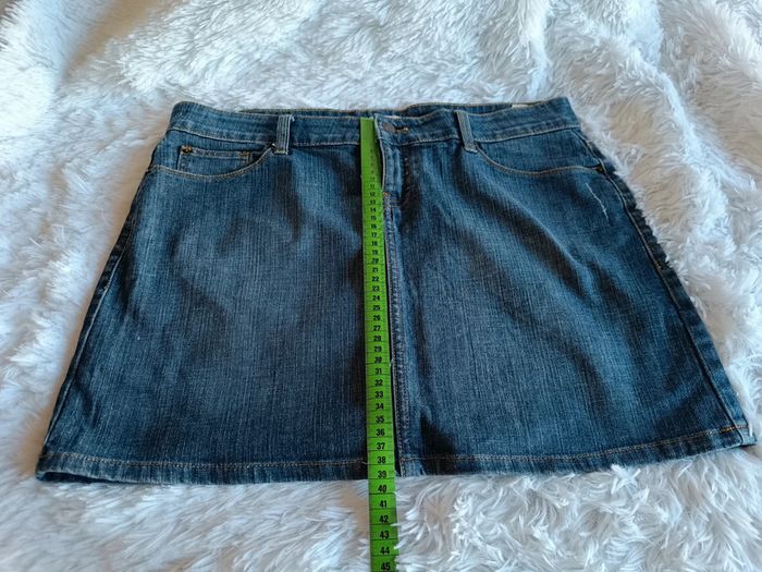 Mini-jupe en jean T. 42 Autre ton - photo numéro 11